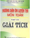 Sổ tay hướng dẫn ôn luyện thi môn Toán (Tập 3: Giải tích): Phần 1