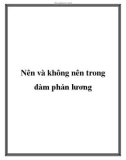 Nên và không nên trong đàm phán lương