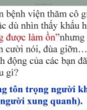 Bài giảng môn GDCD lớp 8 - Bài 3: Tôn trọng người khác