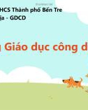 Bài giảng môn GDCD lớp 9 - Bài 8+9: Lao động sáng tạo và hiệu quả (Tiết 1)