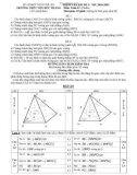 Đề kiểm tra 1 tiết môn Hình học 11 năm 2015 - THPT Tôn Đức Thắng (Bài số 5)