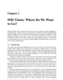 Chapter 1 - IMS Vision: Where Do We Want to Go?