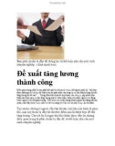 Đề xuất tăng lương thành công