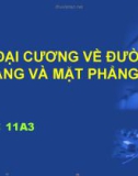 §1 ĐẠI CƯƠNG VỀ ĐƯỜNG THẲNG VÀ MẶT PHẲNG