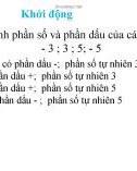 Bài giảng môn Toán 6 bài 14: Phép cộng và phép trừ số nguyên