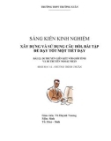 Sáng kiến kinh nghiệm: Xây dựng và sử dụng câu hỏi, bài tập để dạy tốt một tiết dạy