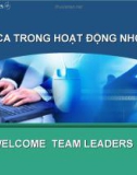 Bài giảng PDCA trong hoạt động nhóm