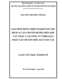 Luận văn Thạc sĩ Kinh tế: Giải pháp hoàn thiện marketing mix dịch vụ vận chuyển đường biển khu vực Châu Á tại Công ty TNHH Giao nhận vận chuyển Siêu Sao Toàn Cầu