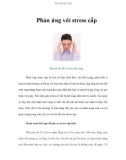 Phản ứng với stress cấp