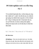 101 kinh nghiệm nuôi con đầu lòng - Kỳ 2