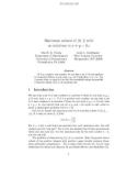 Báo cáo toán học: Maximum subsets of (0, 1] with no solutions to x + y = kz