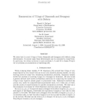 Báo cáo toán học: Enumeration of Tilings of Diamonds and Hexagons with Defects