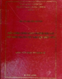Luận văn: Điều chỉnh chính sách thương mại của Việt Nam sau khi Việt Nam gia nhập WTO
