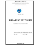 Đồ án tốt nghiệp ngành Kỹ thuật môi trường: Khảo sát xác định hàm lượng NO2, SO2 trong không khí tại một số địa điểm trên địa bàn thành phố Hải Phòng