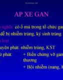 Bài giảng: Áp xe gan