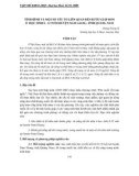 Báo cáo nghiên cứu khoa học: Tình hình và một số yếu tố liên quan đến bướu giáp đơn ở học sinh 8-12 tuổi huyện Nam Giang, tỉnh Quảng Nam