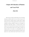 Chapter 109. Disorders of Platelets and Vessel Wall (Part 10)