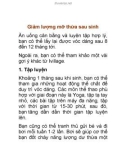 Giảm lượng mỡ thừa sau sinh