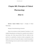 Chapter 005. Principles of Clinical Pharmacology (Part 1)