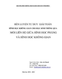 SKKN: Rèn luyện tư duy giải toán hình học không gian cho học sinh thông qua mối liên hệ giữa hình học phẳng và hình học không gian