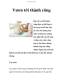 Vươn tới thành công