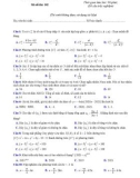 Đề thi KSCL môn Toán lớp 11 năm 2021-2022 có đáp án (Lần 3) - Trường THPT Đồng Đậu (Mã đề 102)