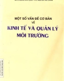 Kinh tế và quản lý môi trường: Một số vấn đề cơ bản - Phần 1