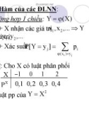 Giáo án xác xuất thống kê - Chương 2. Biến ngẫu nhiên và hàm phân phối 2