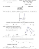 Đề thi KSCL tháng 10 môn Toán 12 năm 2019-2020 có đáp án - Trường THCS&THPT M.V Lômônôxốp