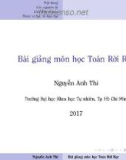 Bài giảng Toán rời rạc: Chương 3 - Nguyễn Anh Thi