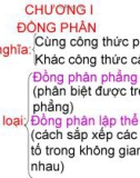 Bài giảng Hóa đại cương 2 - ĐH Nông Lâm TP.HCM