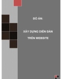 Đồ án tốt nghiệp - Phân tích thiết kế hệ thống - XÂY DỰNG DIỄN ĐÀN TRÊN WEBSITE