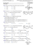 Đề kiểm tra tập trung HK1 môn Toán 12 năm 2018-2019 có đáp án - Trường THPT Marie Curie