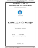 Luận văn: Hoàn thiện công tác kế toán vốn bằng tiền tại công ty TNHH SX&KD Mút xốp Việt Thắng