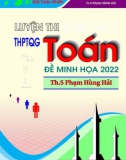 Luyện thi THPT QG môn Toán năm 2022 - Phạm Hùng Hải