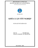 Khóa luận tốt nghiệp Kế toán – Kiểm toán: Hoàn thiện công tác kế toán doanh thu, chi phí và xác định kết quả kinh doanh tại Công ty cổ phần đầu tư xây lắp điện Hải Phòng