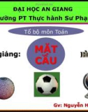 Bài giảng mặt cầu