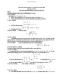 Đề thi thử đại học, cao đẳng năm 2010 môn toán đề 10