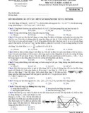 Đề thi Đại học môn Vật lí khối A & A1 năm 2014 (Mã đề 746)