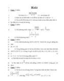 Đề thi thử đại học môn toán năm 2013 - THPT Lý Thường Kiệt - Hải Phòng - Đề số 6