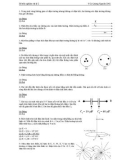 Đề trắc nghiệm vật lý 2