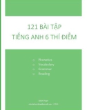 121 Bài tập tiếng Anh 6 thí điểm