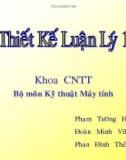 Thiết kế luận lý . chương 4