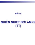 Bài giảng Địa lí lớp 12 - Bài 10: Thiên nhiên nhiệt đới ẩm gió mùa (Tiếp theo)