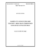 Luận án Tiến sĩ Y học: Nghiên cứu chỉ số tương hợp tâm thất - động mạch ở bệnh nhân tăng huyết áp nguyên phát