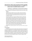 Research on application of finite element method to analyze load transfer efficiency according to deflection of airport rigid pavement