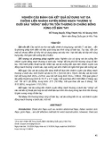 Nghiên cứu đánh giá kết quả sử dụng vạt da cuống liền nhánh xuyên động mạch thượng vị dưới sâu “mỏng” điều trị tổn thương di chứng bỏng vùng cổ bàn tay