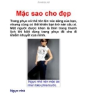 Mặc sao cho đẹp