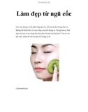 Làm đẹp từ ngũ cốc