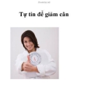 Tự tin để giảm cân